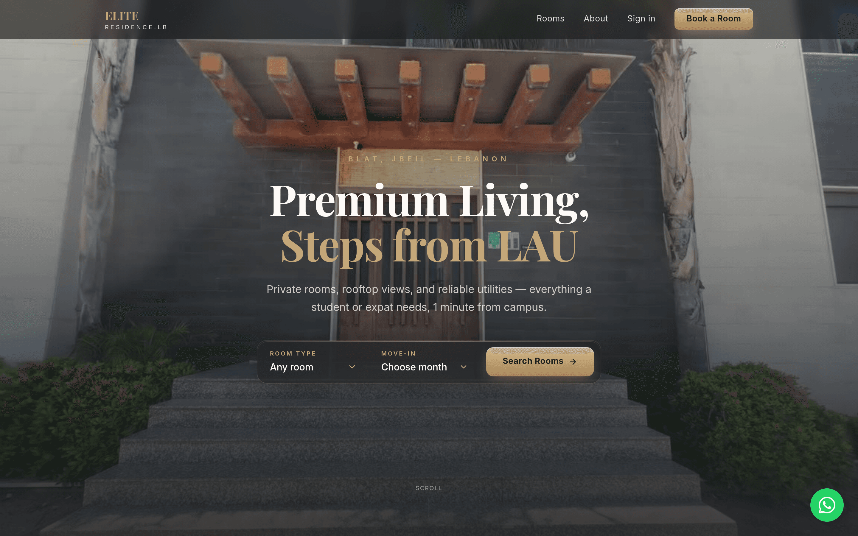 Elite Residence website